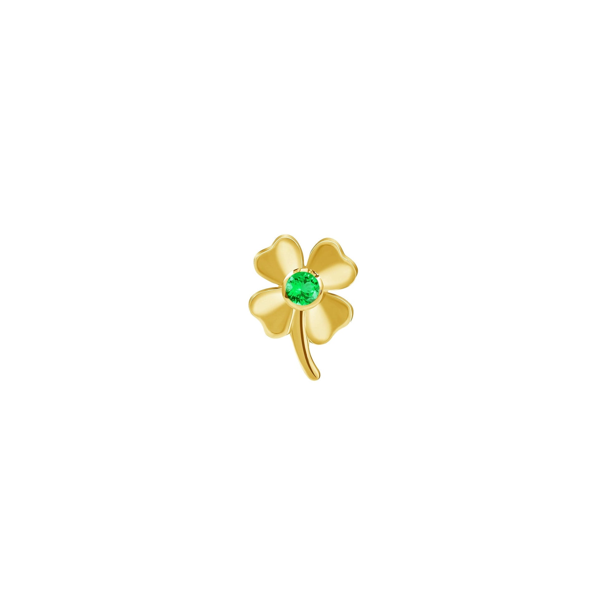 Four Leaf Clover with Gem — NorVoch