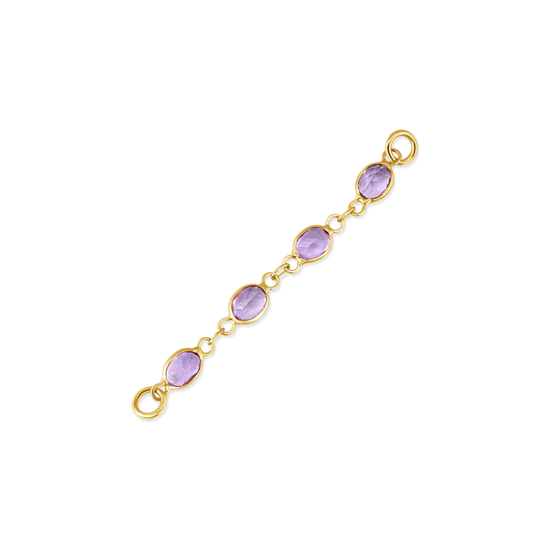 Oval Amethyst Chain — NorVoch