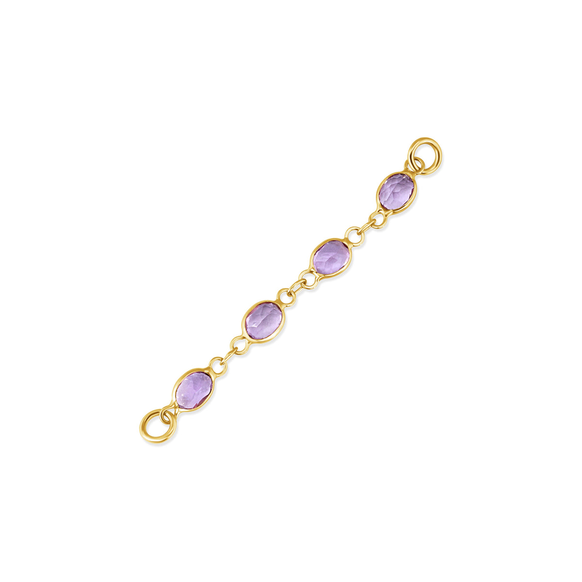 Oval Amethyst Chain — NorVoch