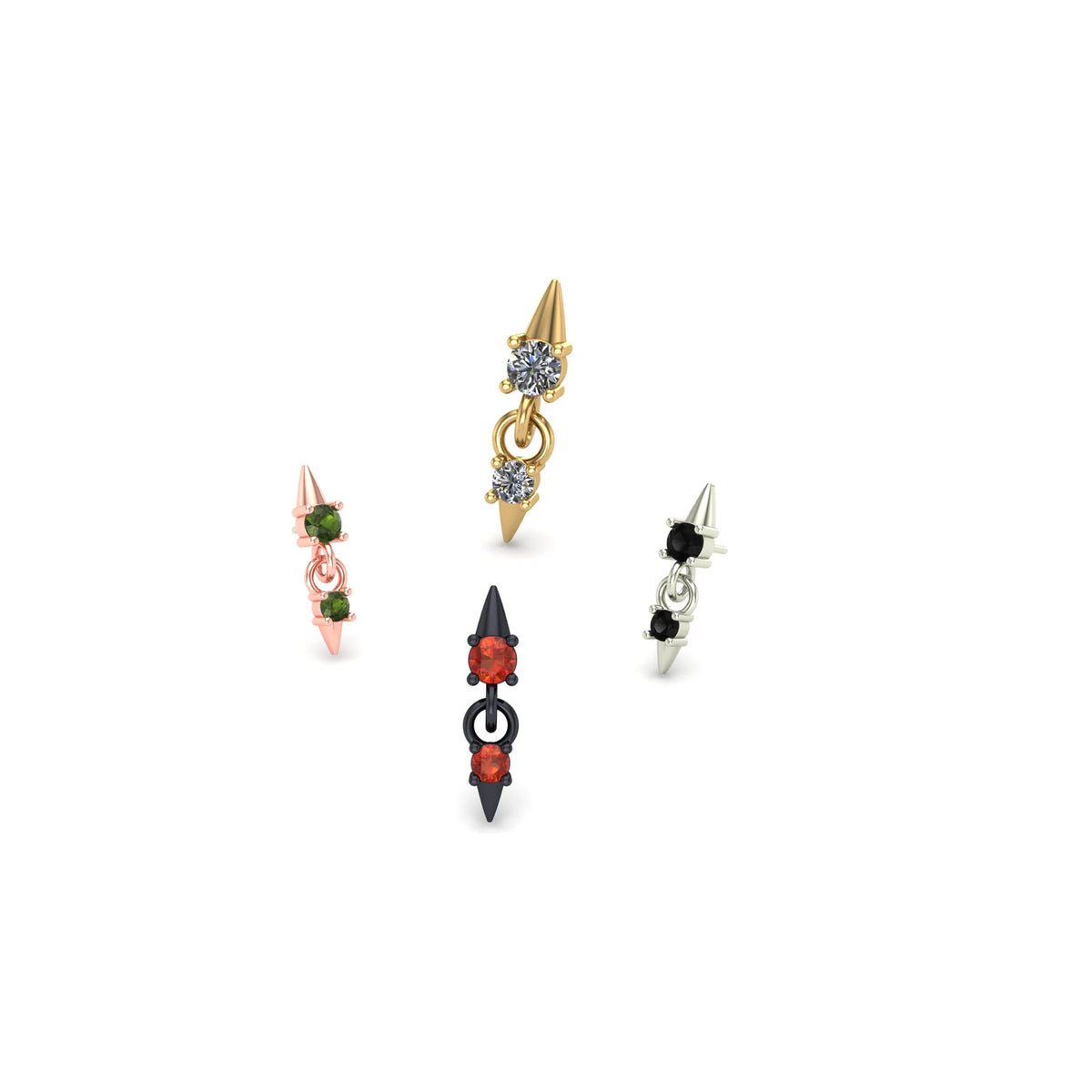 Spikey Dangle by M.US.HROOM