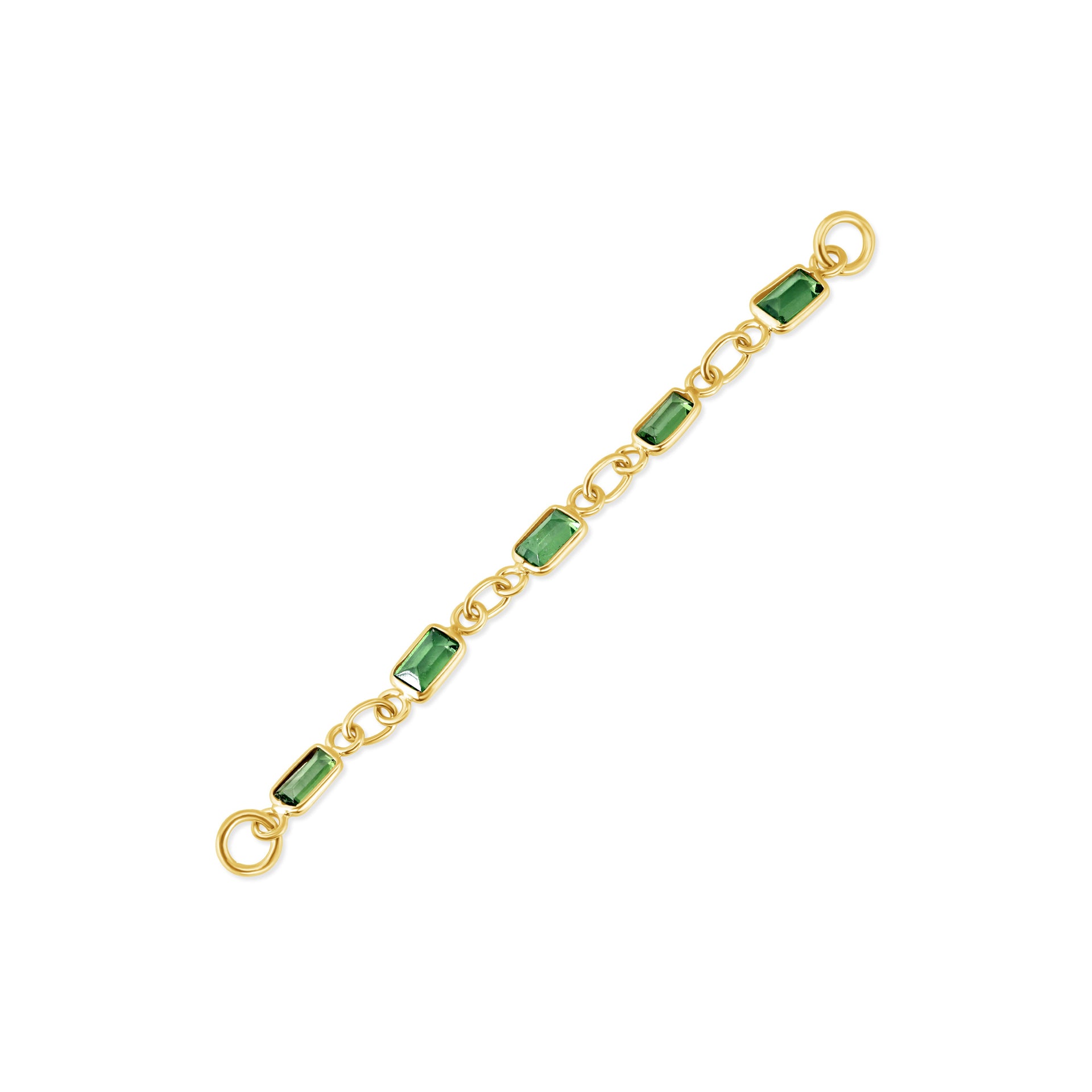 Baguette Tsavorite Chain — NorVoch