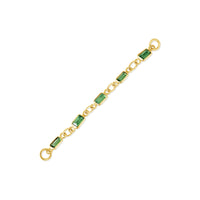 Baguette Tsavorite Chain — NorVoch