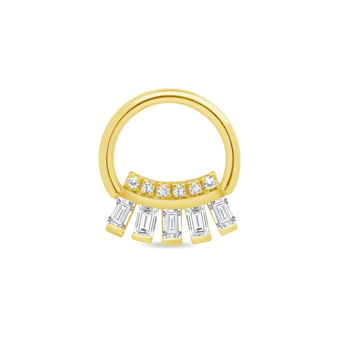 Baguette Beauty Seamless Ring — NorVoch
