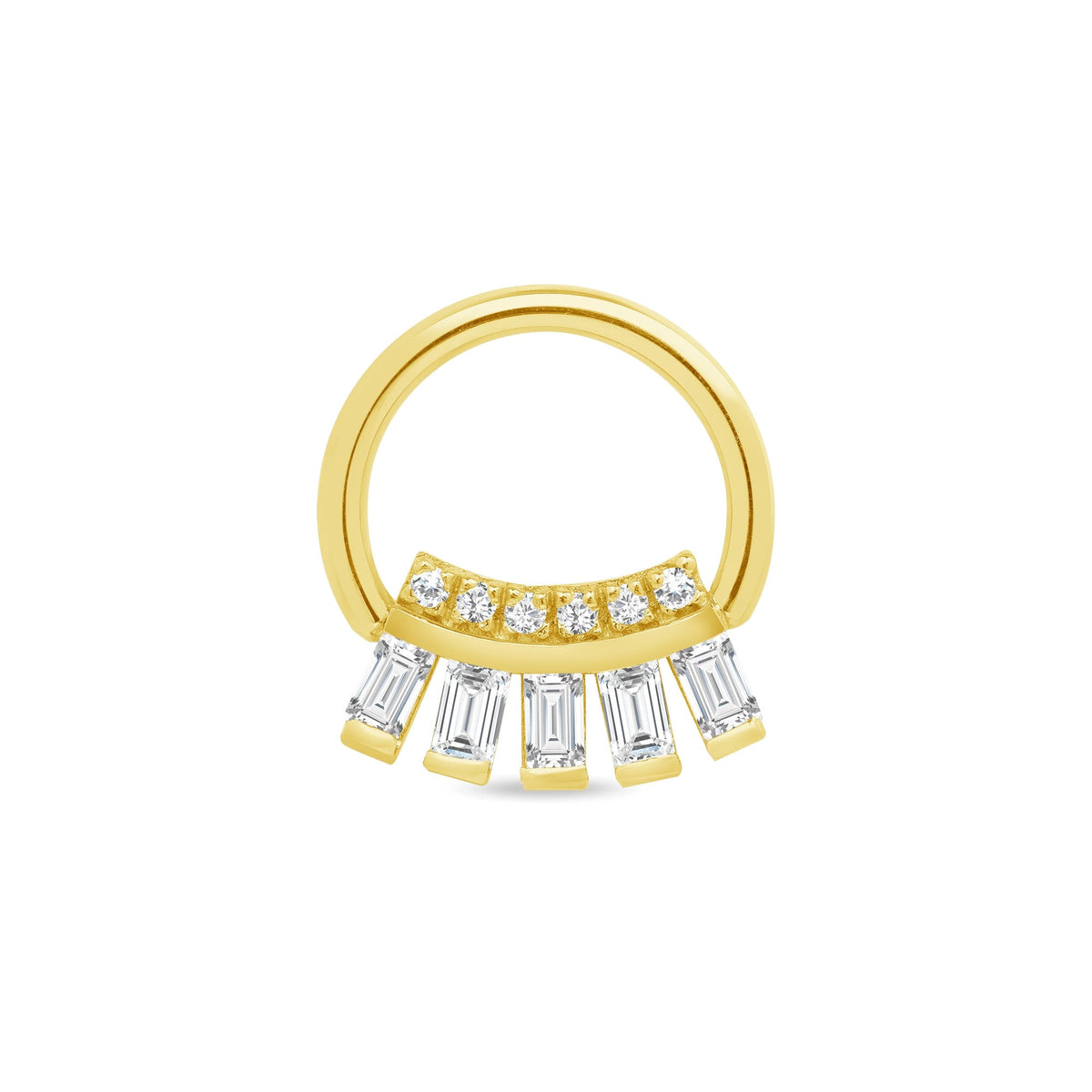 Baguette Beauty Seamless Ring — NorVoch