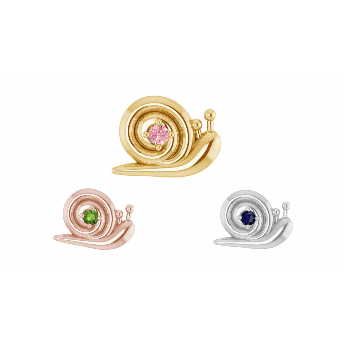 Snail with Gemstones by M.US.HROOM