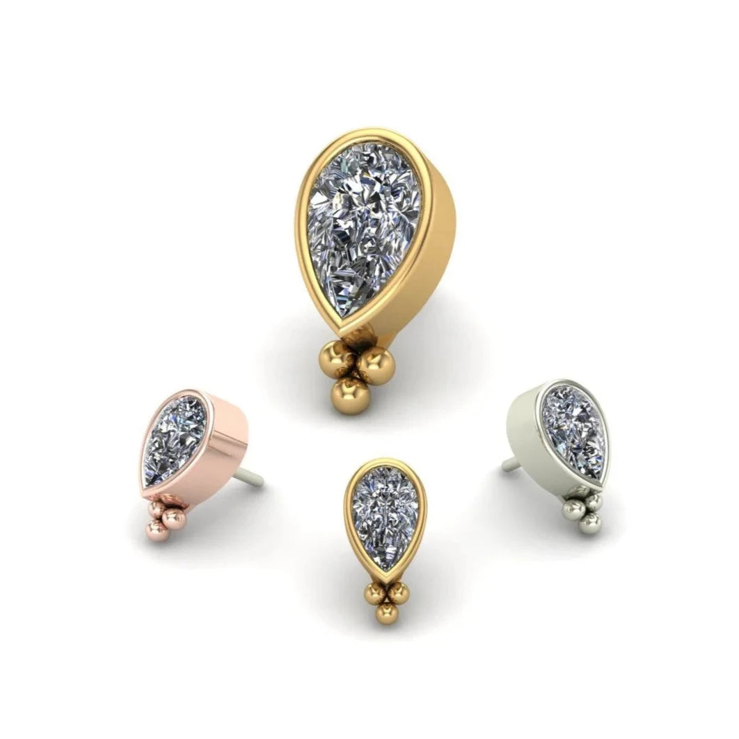 3 Ball Pear Bezel From Mushroom — M.US.HROOM