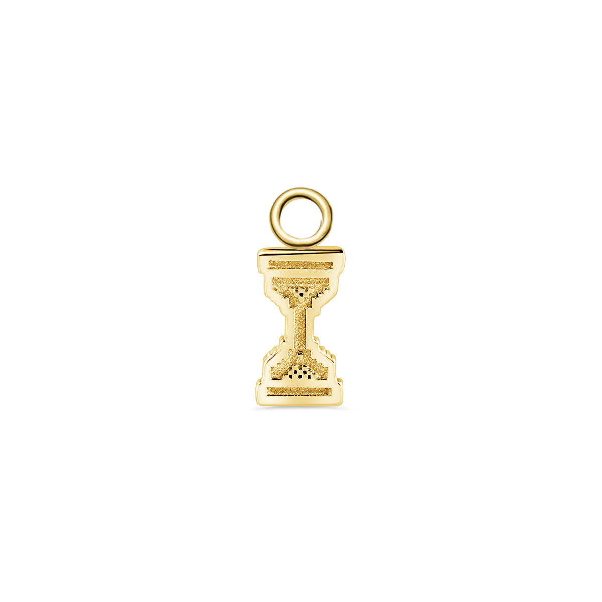 Pixel Hourglass Charm — NorVoch