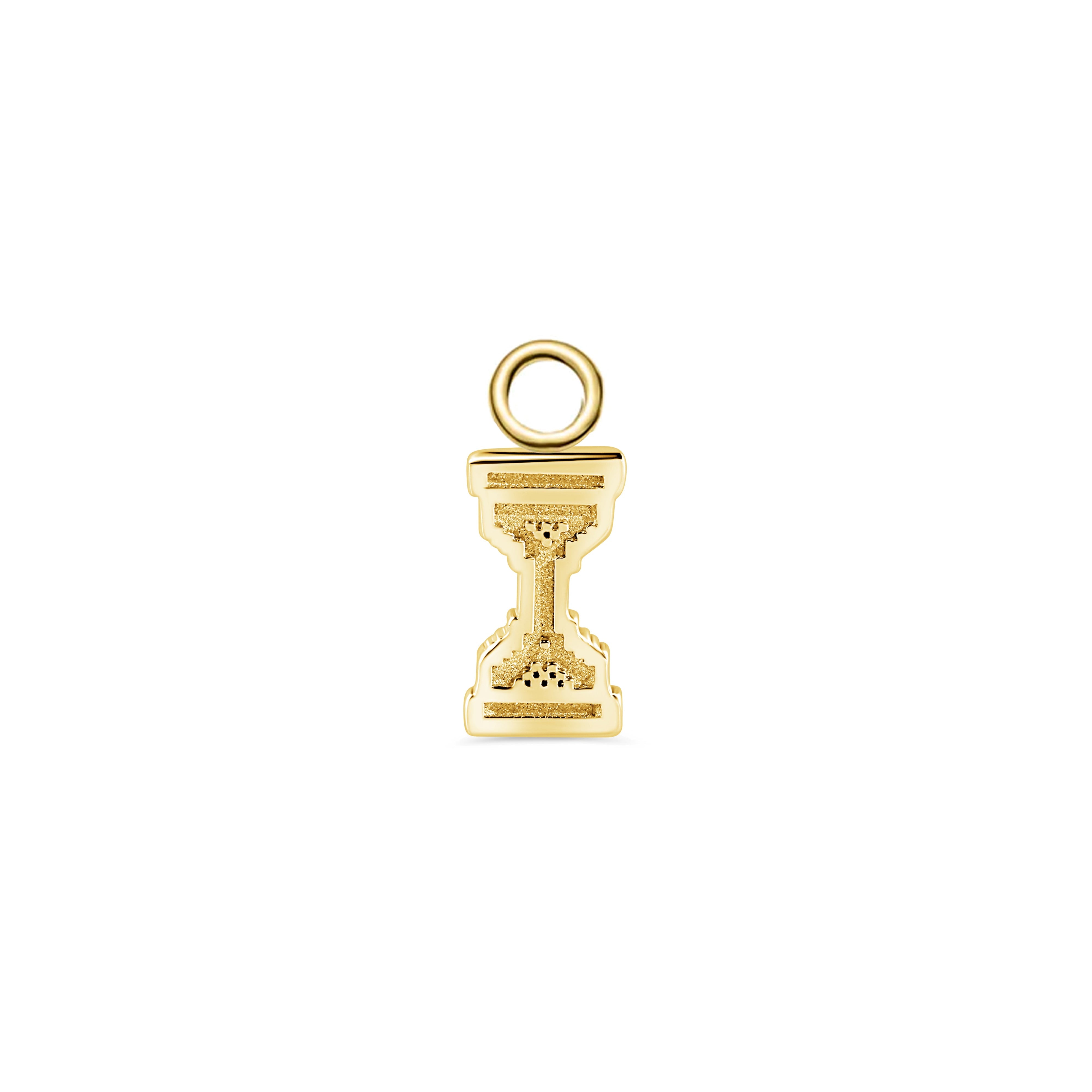 Pixel Hourglass Charm — NorVoch