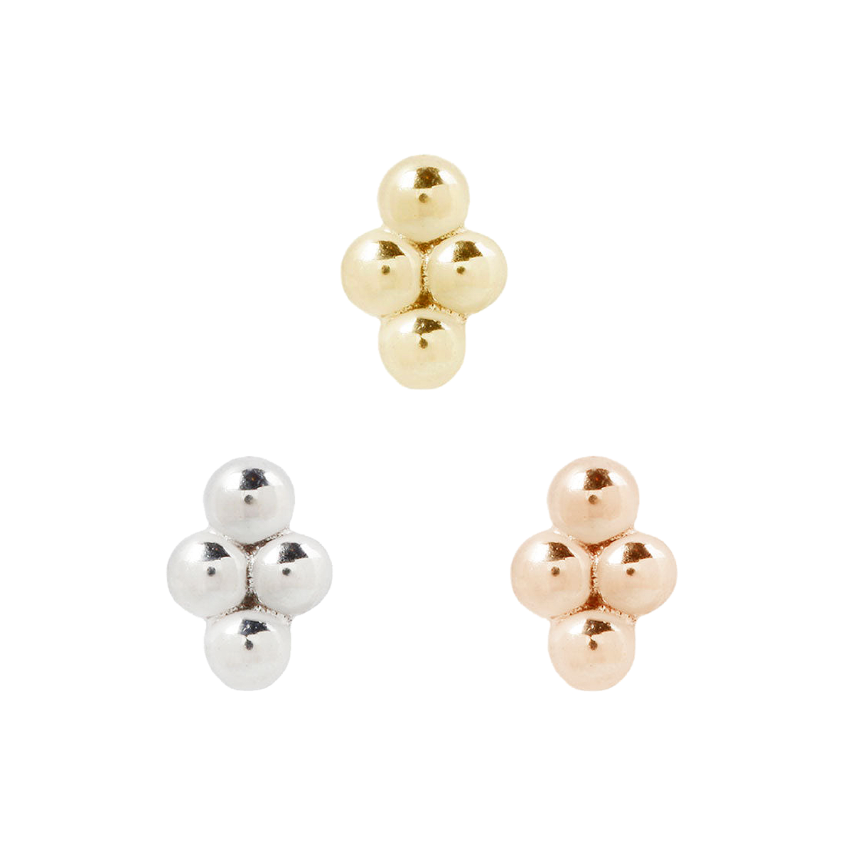 4 Bead Mini Cluster - Buddha Jewelry