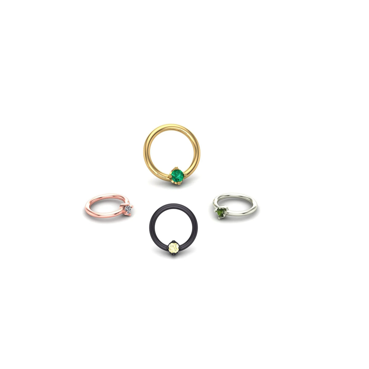 Single Prong Ring by M.US.HROOM