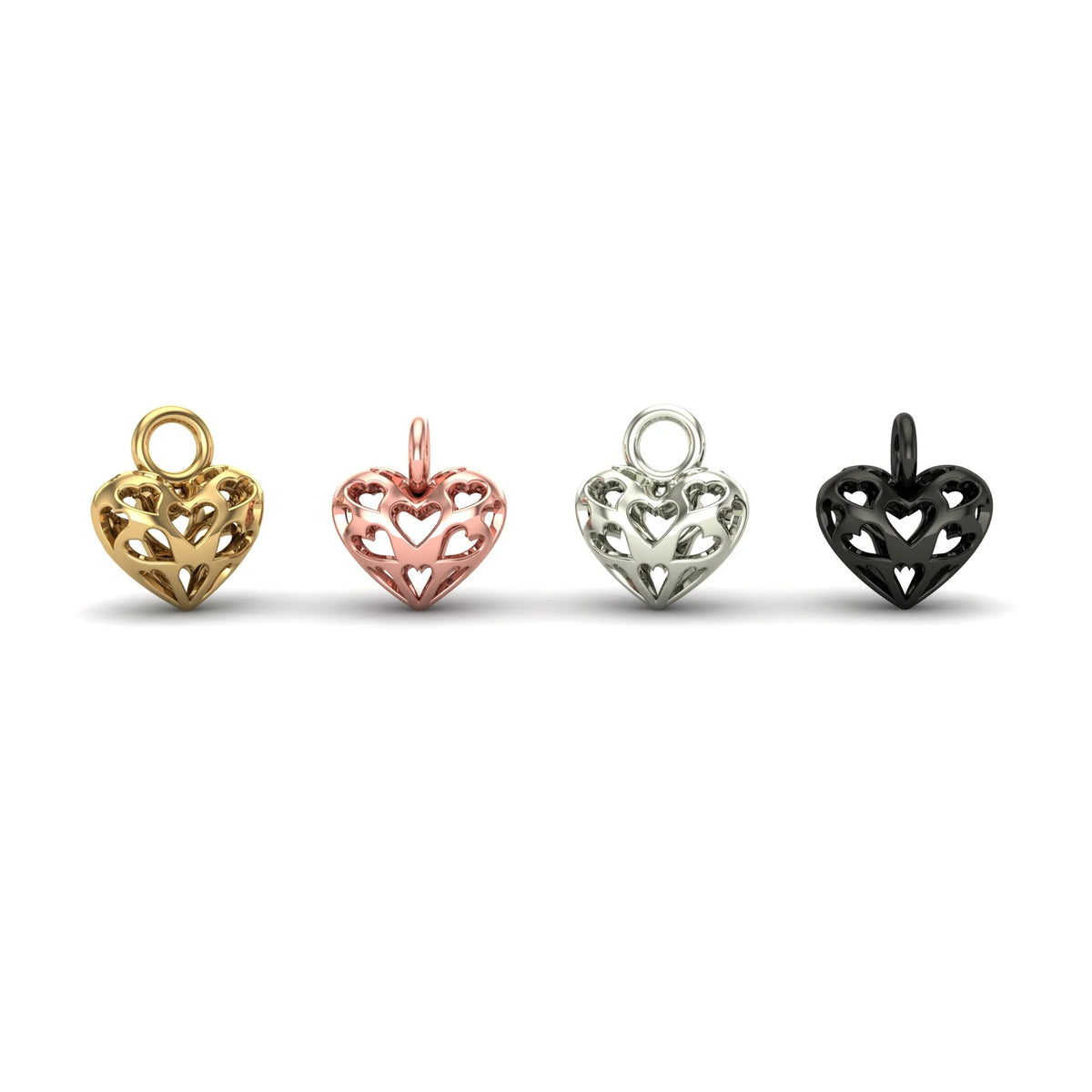 Open Heart Charm by M.US.HROOM