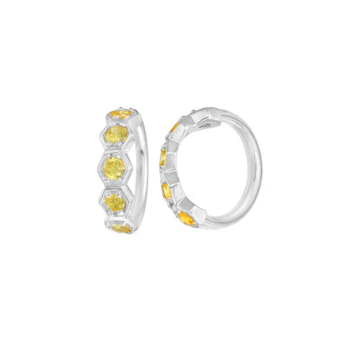 5 Gem Hexagon Seamless Ring — Norvoch