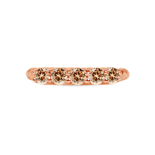 5 Prong Filigree Seamless Ring from Norvoch