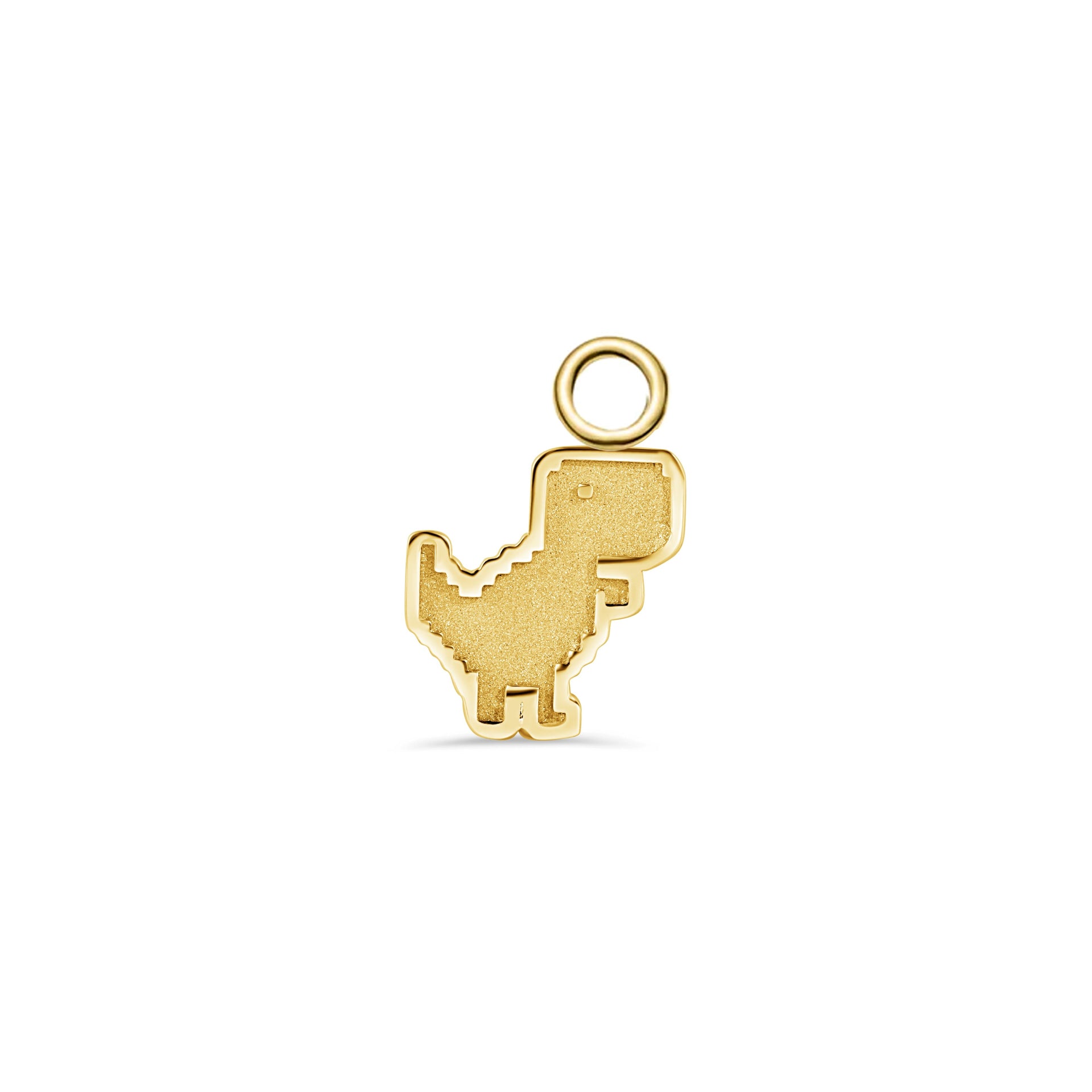 Pixel Dinosaur Charm — NorVoch