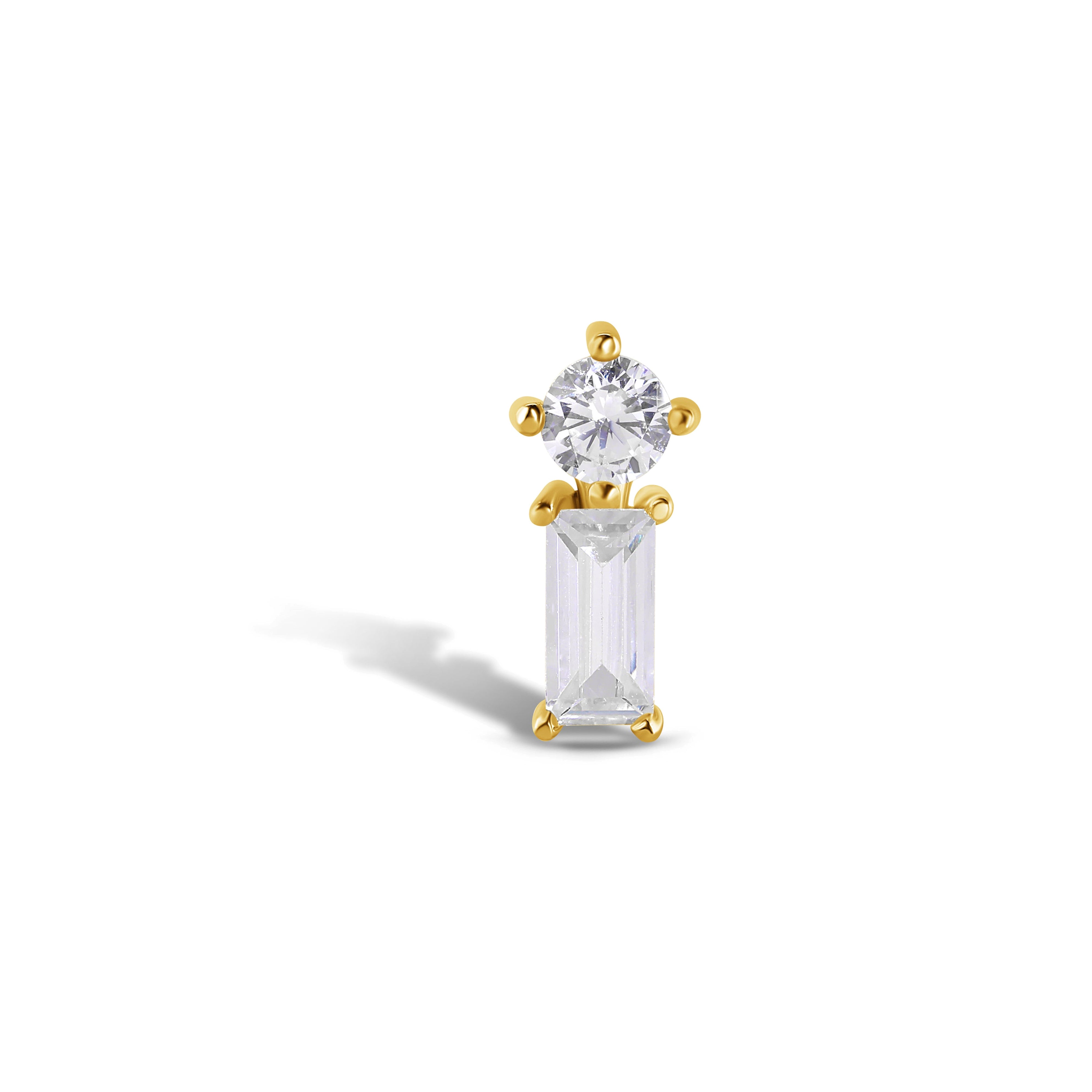 Prong Stacked Baguette — NorVoch