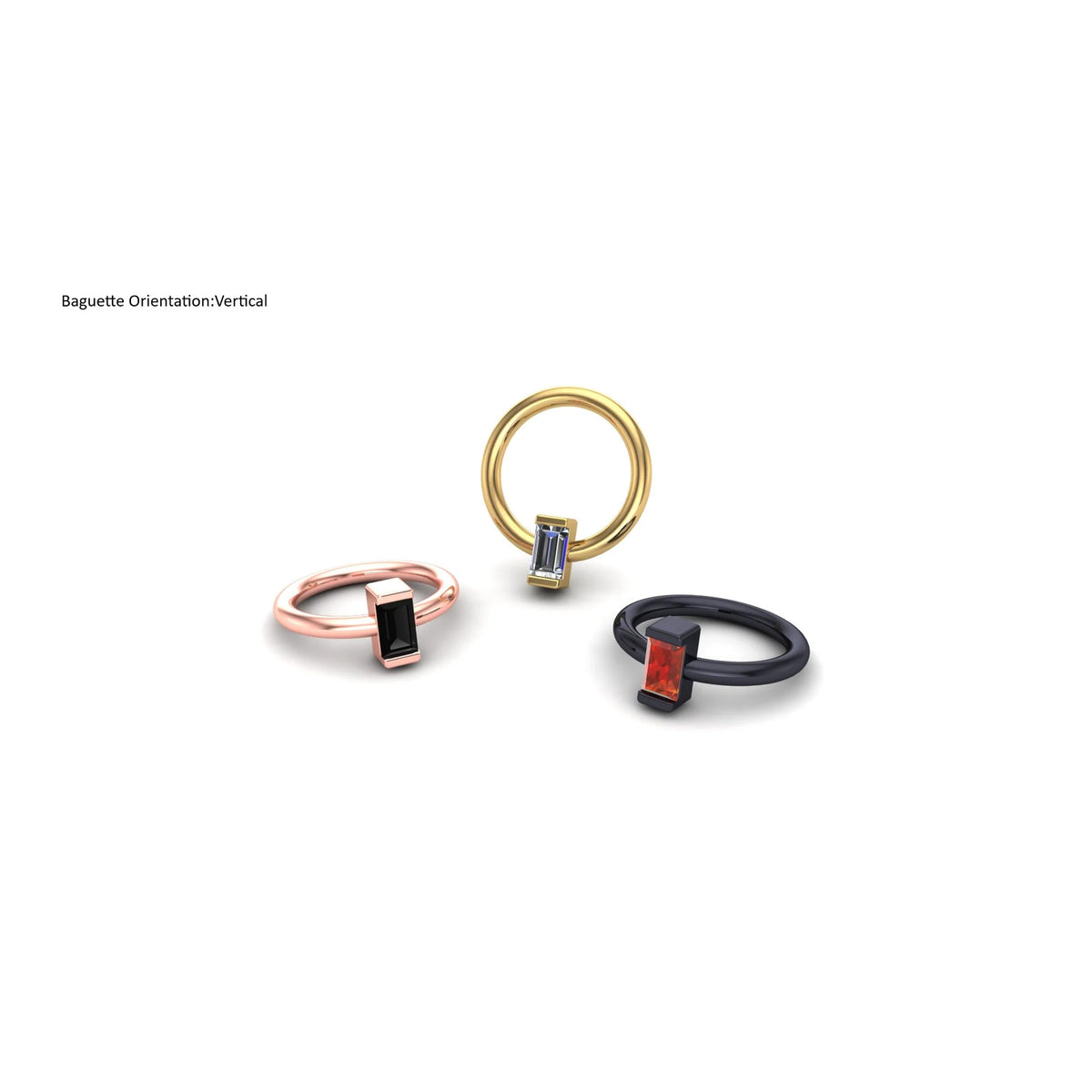 Baguette Ring by M.US.HROOM
