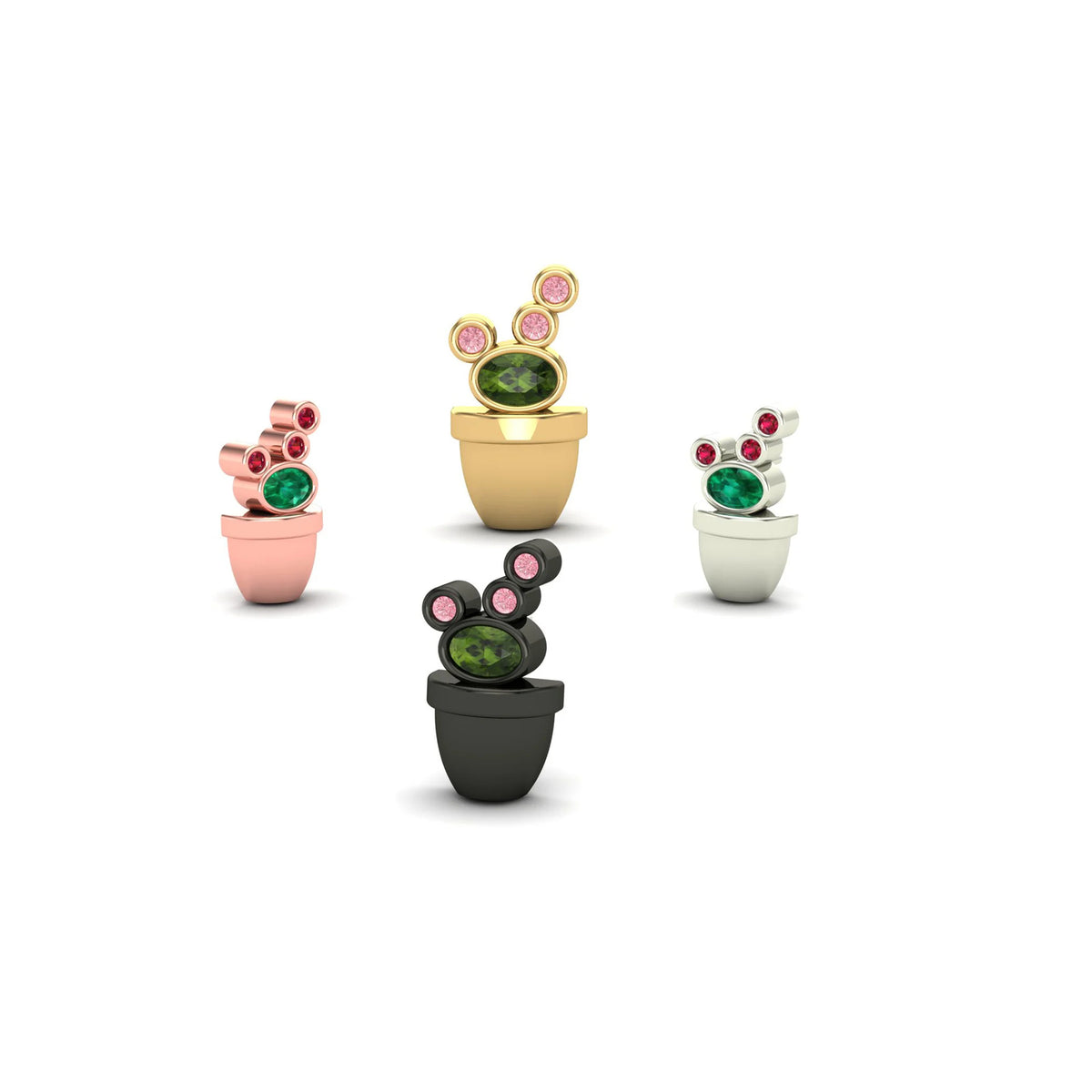 Cactus with Gemstone by M.US.HROOM