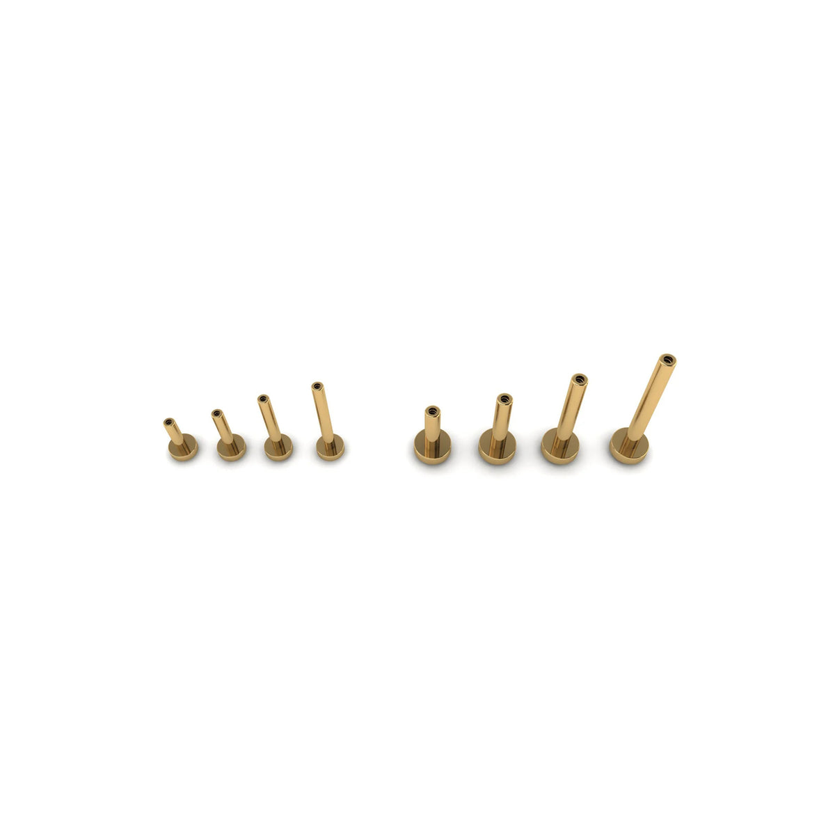 Threaded Classic Labret Post /backing/ by M.US.HROOM