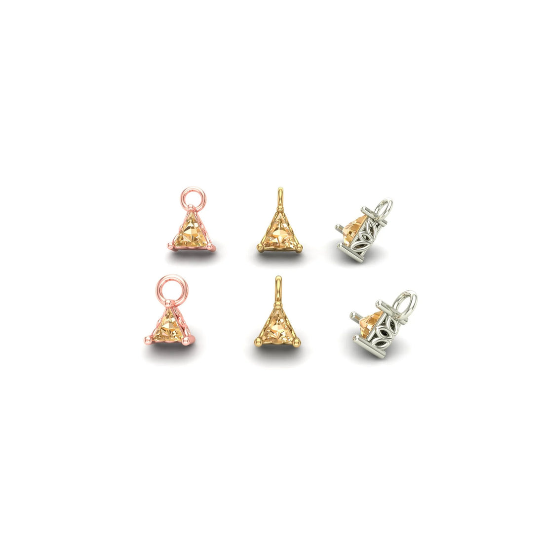 Triangle Prong Charm by M.US.HROOM — alternate view 4