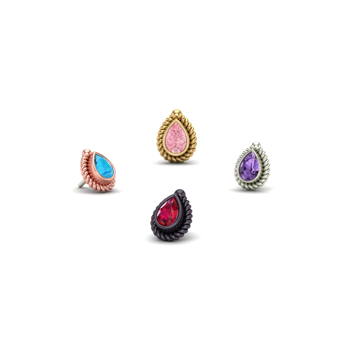 Dainty Pear Bezel by M.US.HROOM