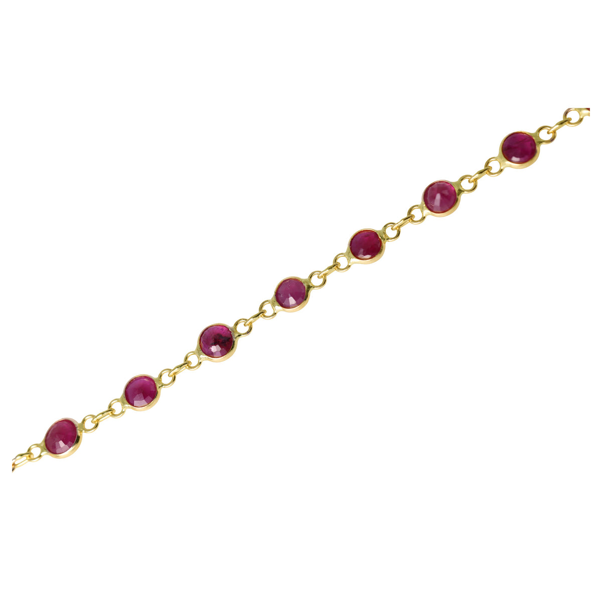 Ruby Bezel Chain by M.US.HROOM