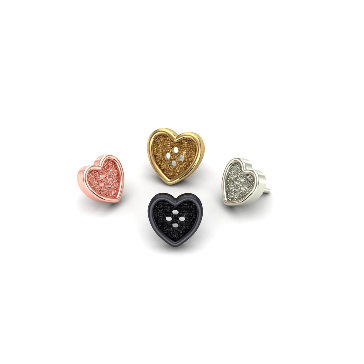 Button Heart by M.US.HROOM