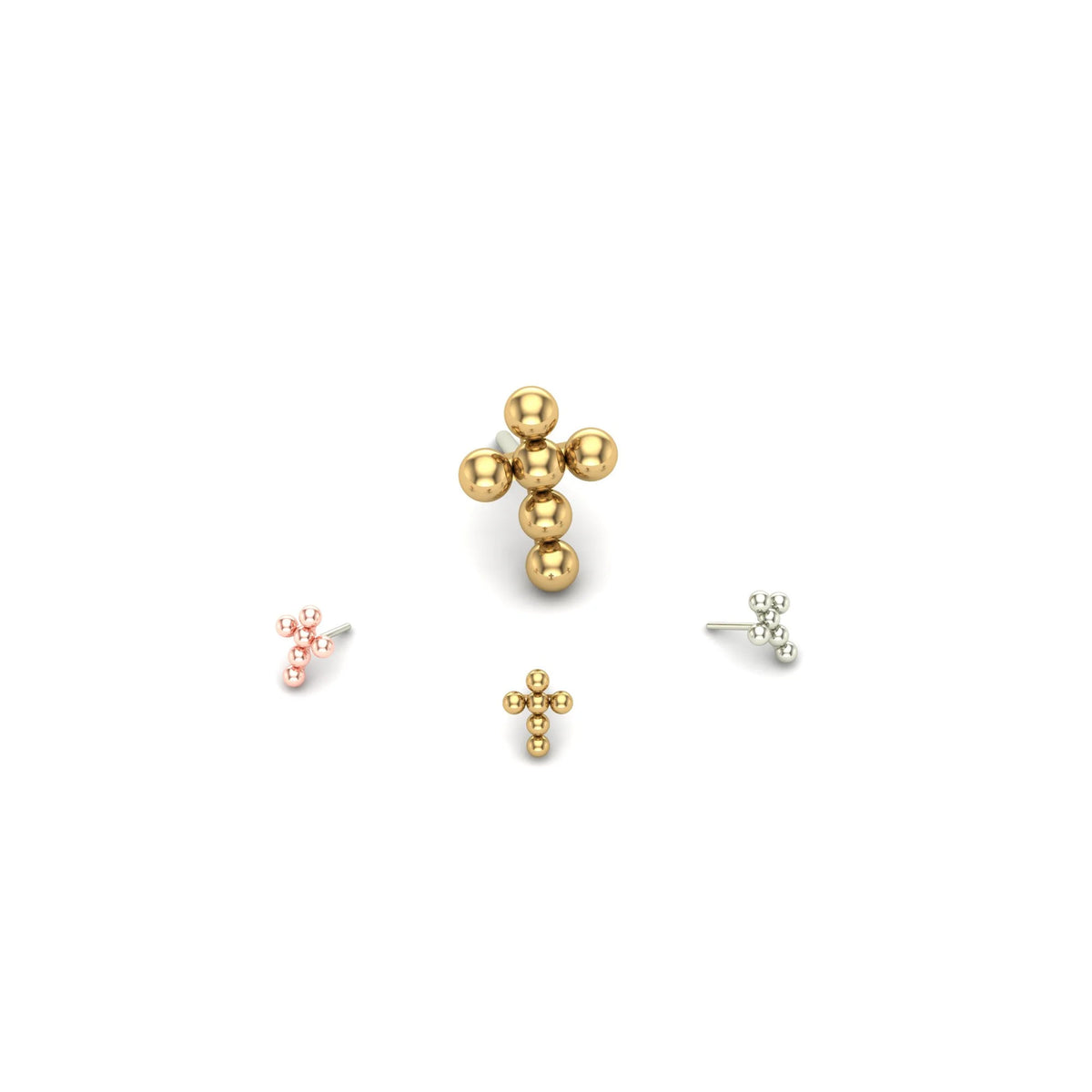 Beaded Cross by M.US.HROOM