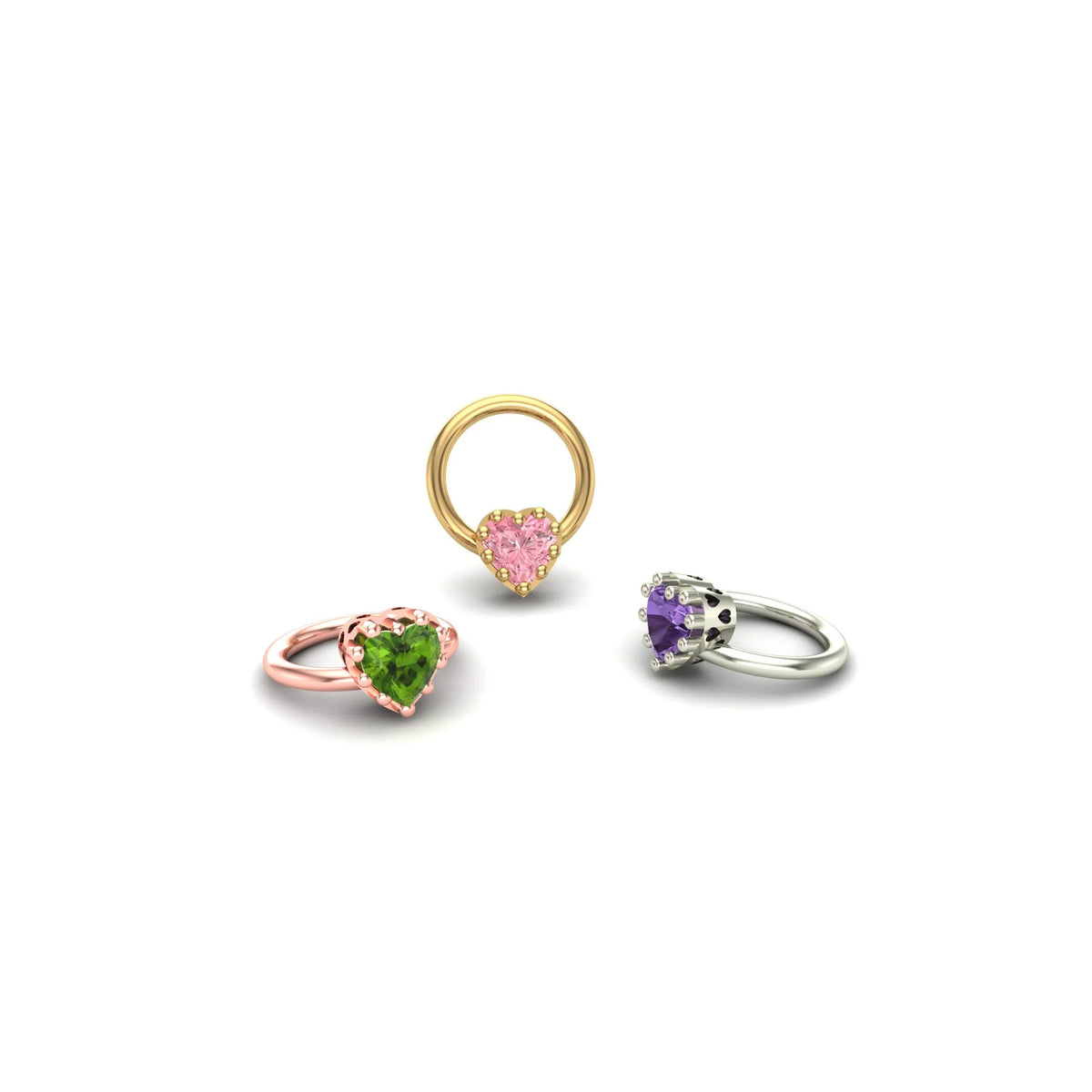 Heart Prong Ring by M.US.HROOM — alternate view 2