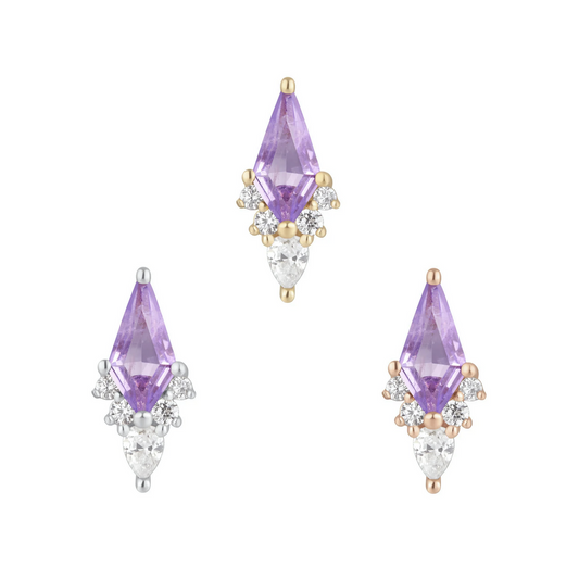 Afterglow with Amethyst and CZ From Buddha
