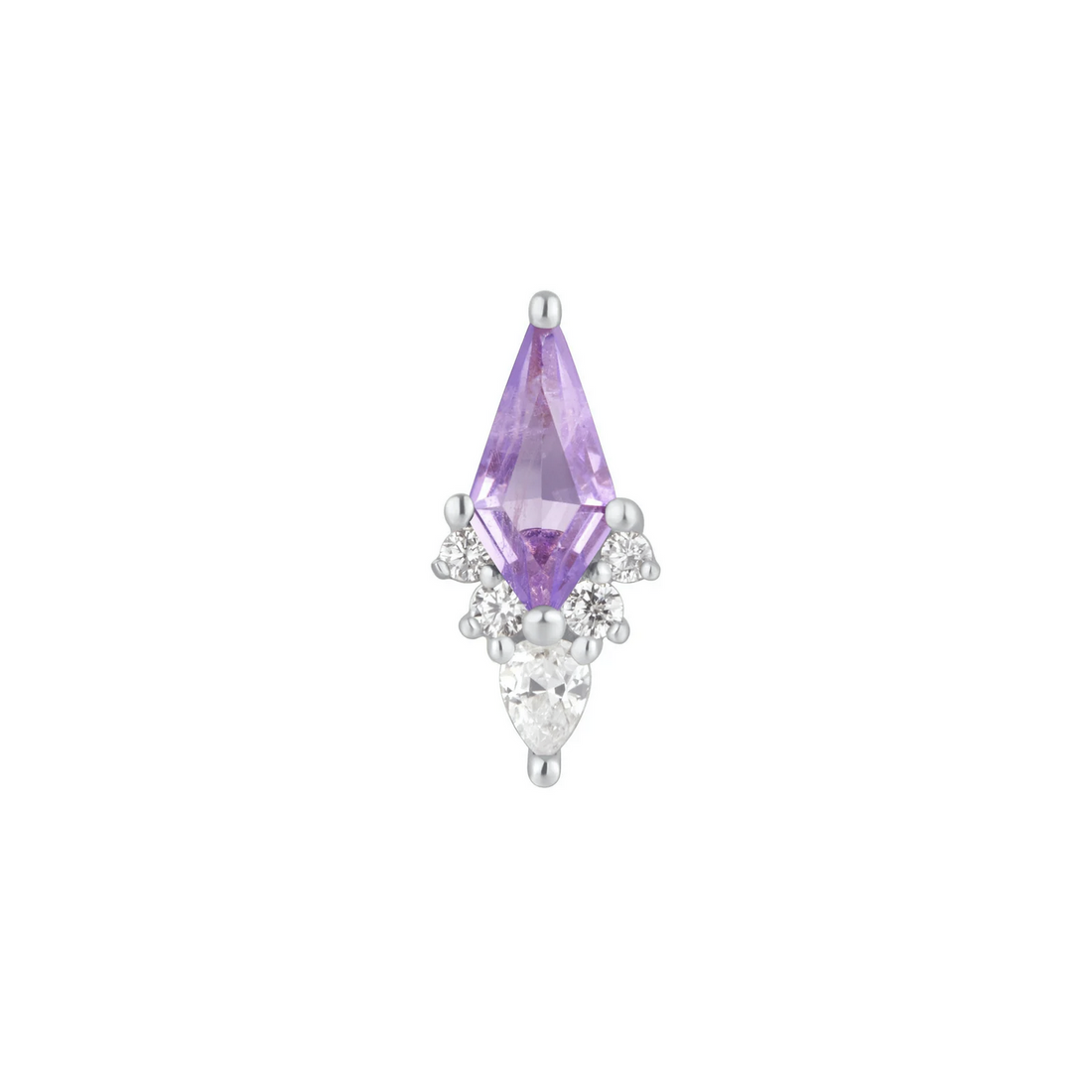 Afterglow with Amethyst and CZ — Buddha
