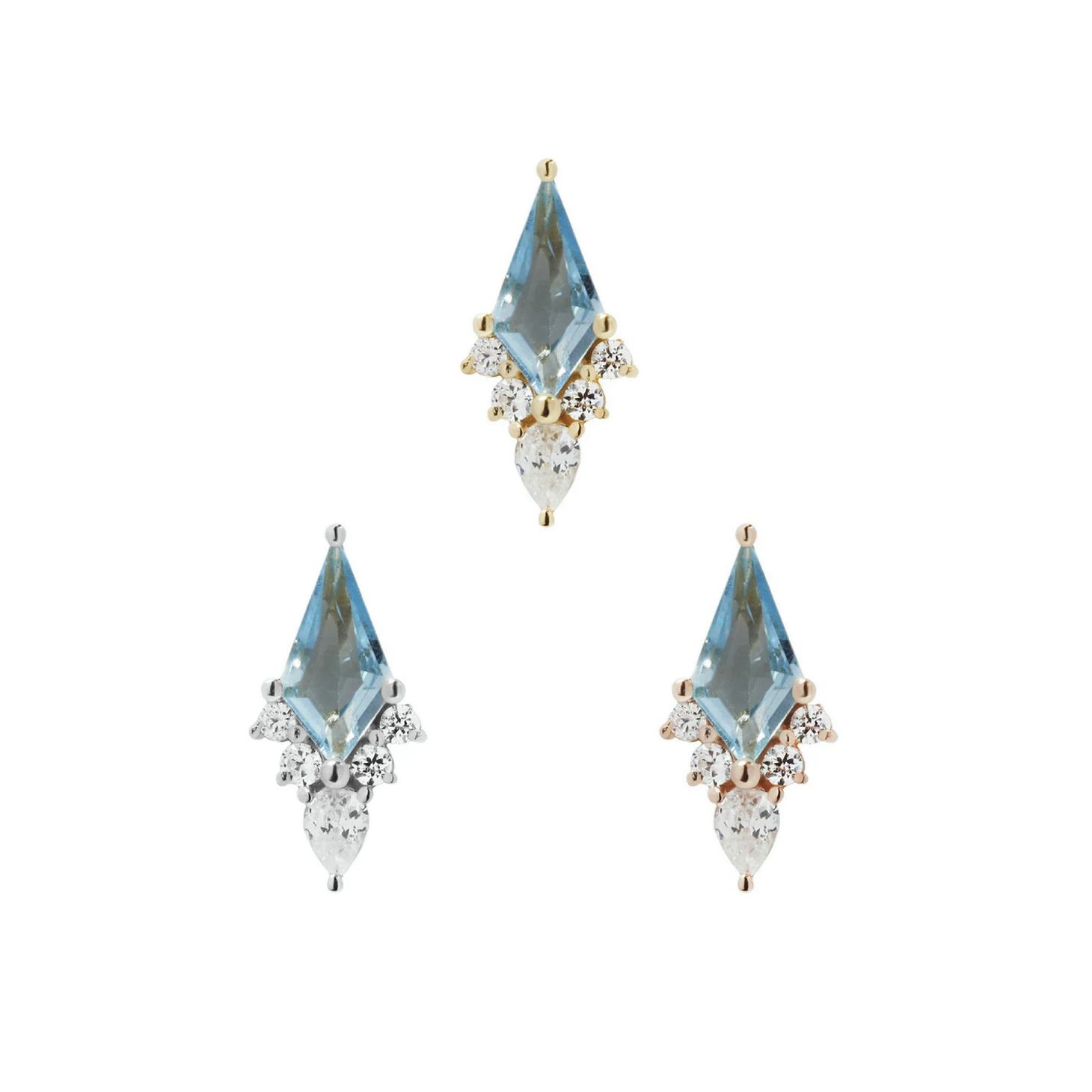 Afterglow with Swiss Blue Topaz From Buddha
