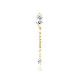 Akasha with White CZ — Junipurr