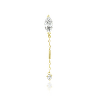 Akasha with White CZ — Junipurr