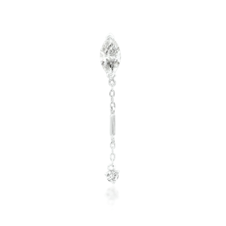 Akasha with White CZ — Junipurr