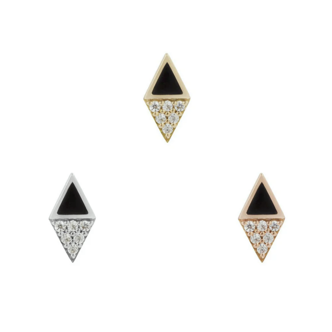 Almost Famous with Black Spinel and CZ — Buddha