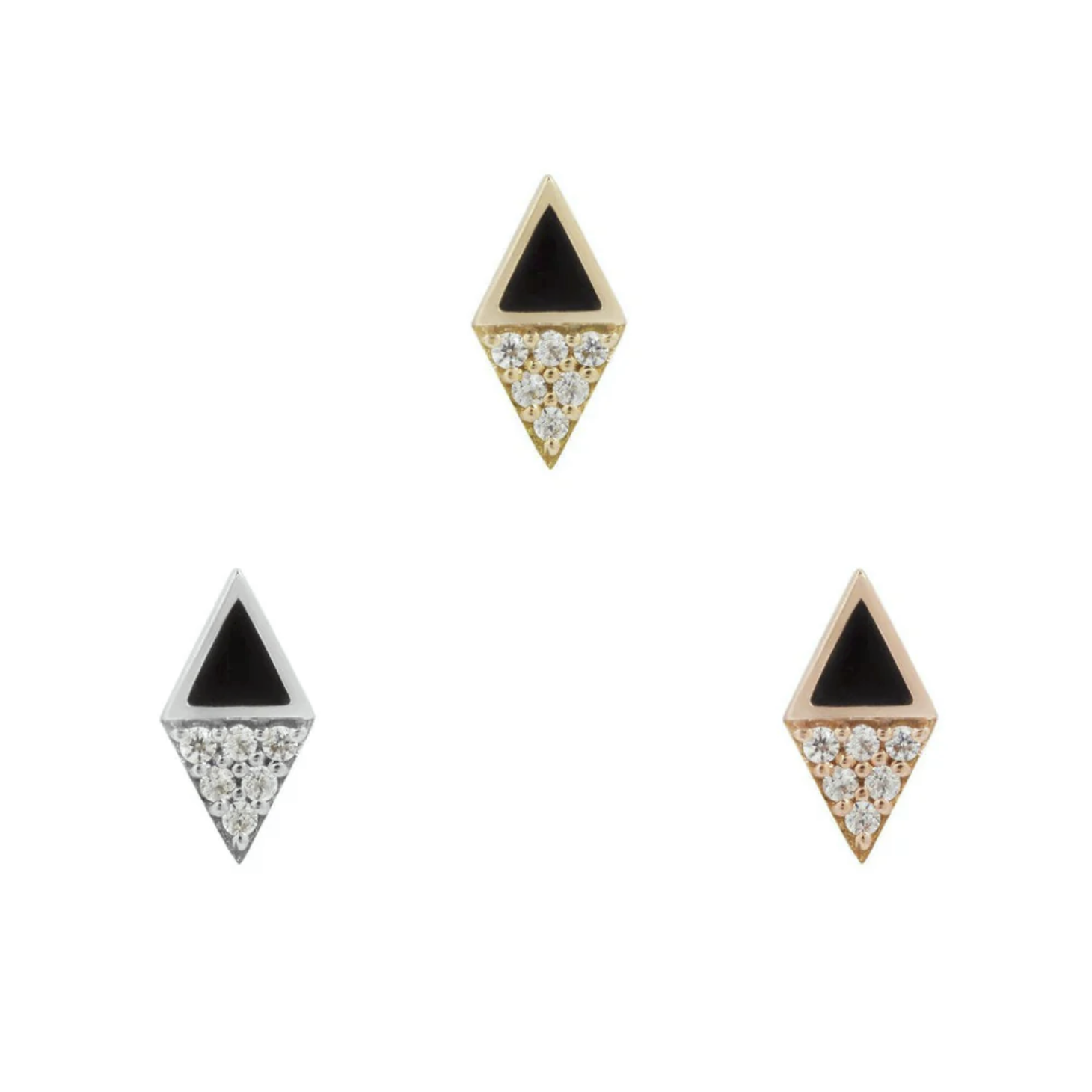 Almost Famous with Black Spinel and CZ — Buddha
