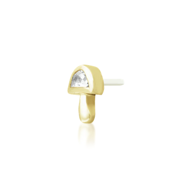 Amanita with White CZ — Junipurr