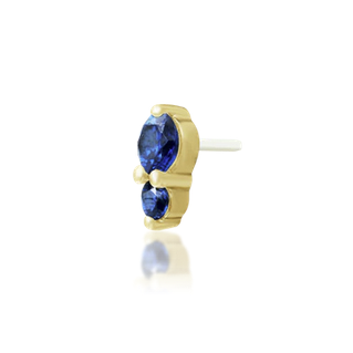 Aman with Sapphire Blue CZ from Junipurr