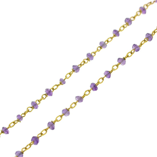 Amethyst Bead Chain from Norvoch
