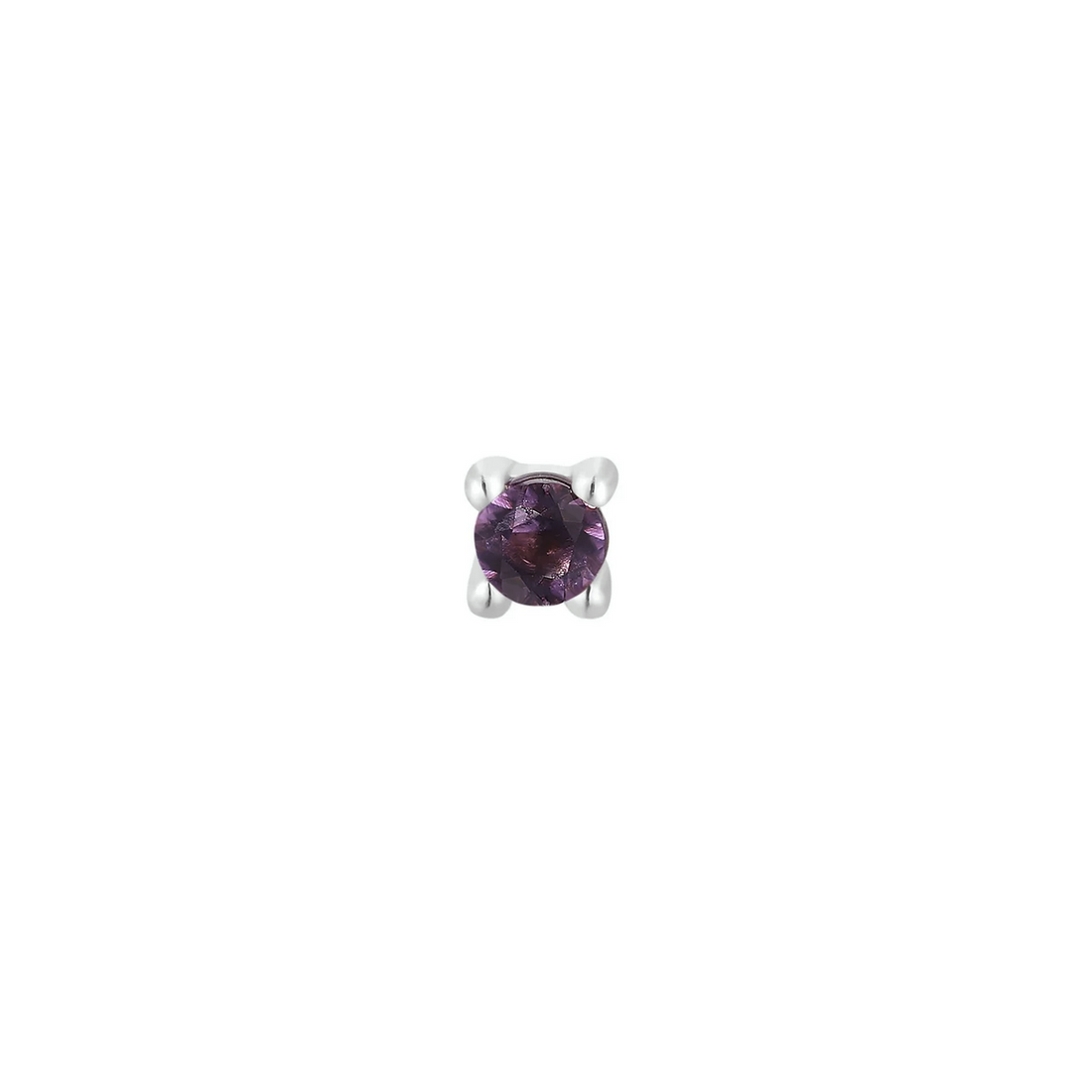 Prong Set Gem with Amethyst From Buddha