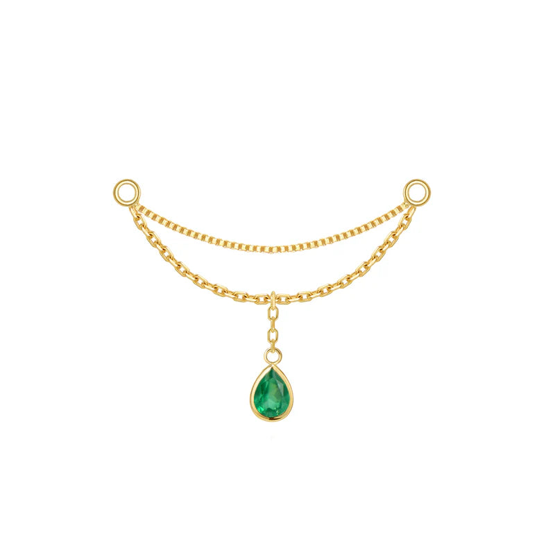 Amihan Chain Colored Gemstone from Modern Mood