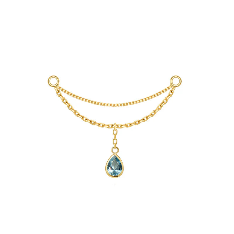 Amihan Chain Colored Gemstone from Modern Mood