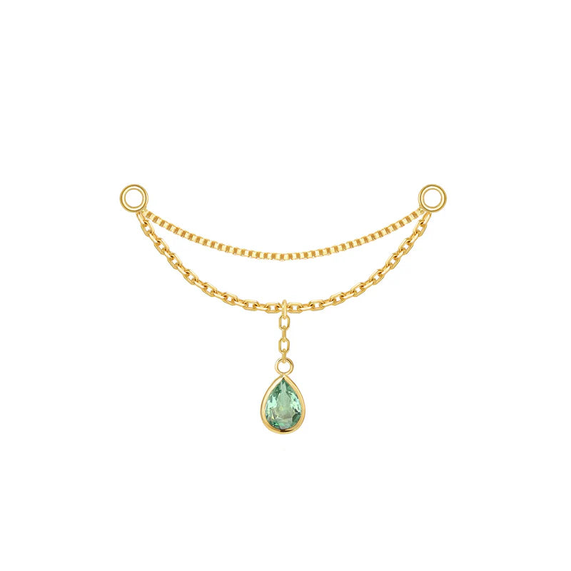 Amihan Chain Colored Gemstone from Modern Mood