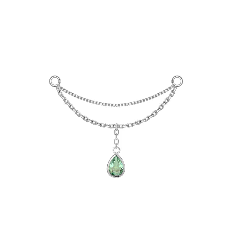 Amihan Chain Colored Gemstone from Modern Mood