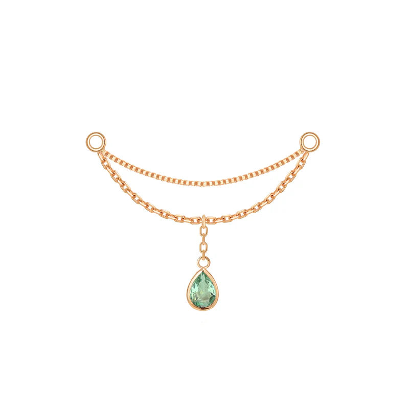 Amihan Chain Colored Gemstone from Modern Mood