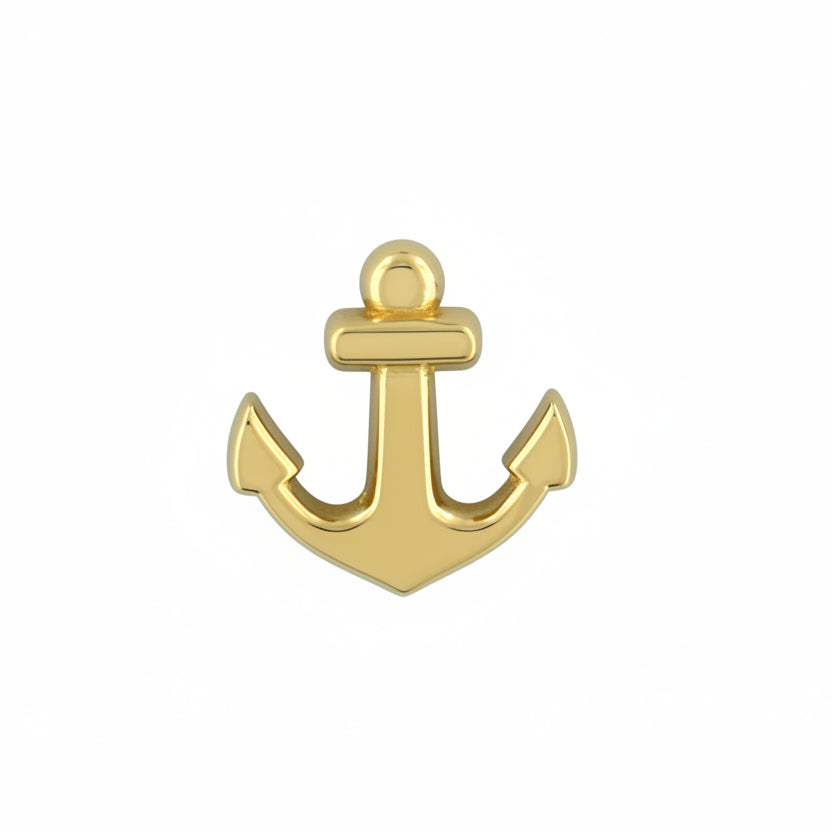 Gold Anchor End from Anatometal