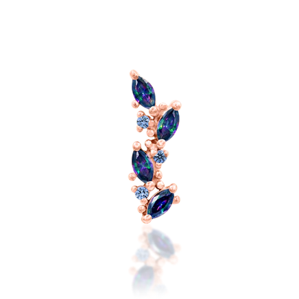 Andreia Mystic - Threaded -  in 14K Rose Gold from Junipurr (Vault)