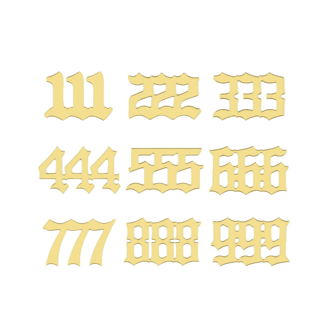 Angel Numbers Tooth Jewelry — NorVoch