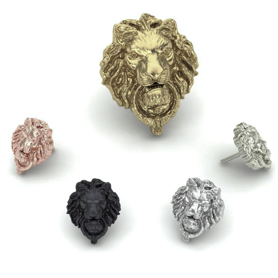 Angry Lion From Mushroom