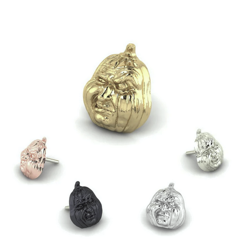 Angry Jack-O-Lantern From Mushroom